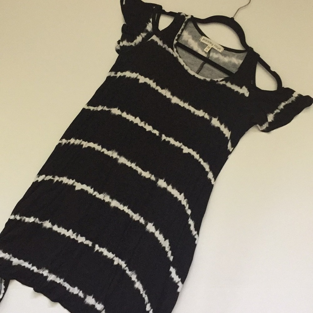 Cold Shoulder Midi Dress
